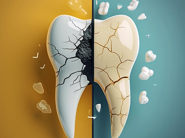 Prasklá zubní sklovina: jak ji rychle zastavit?