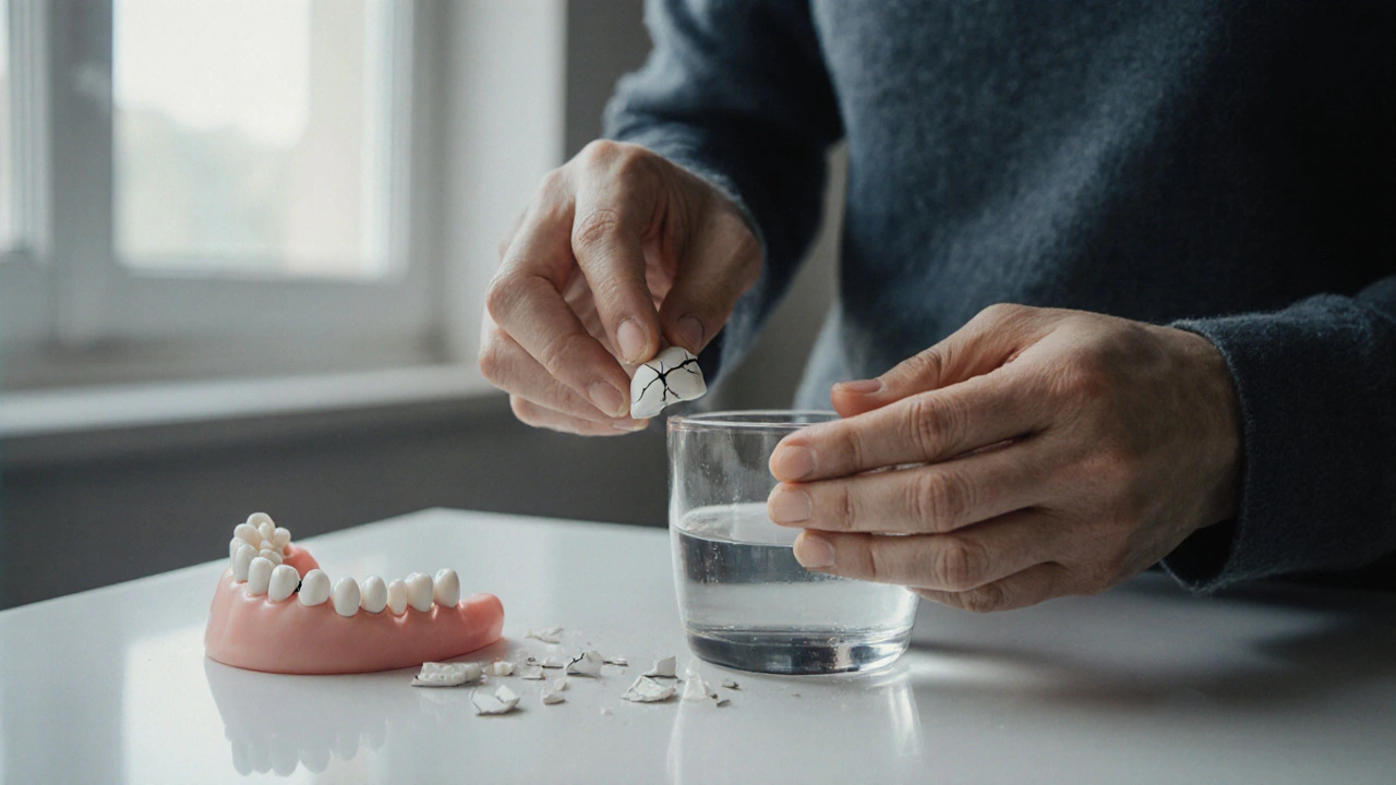 Jak opravit prasklou zubní náhradu: praktické kroky pro keramické zuby