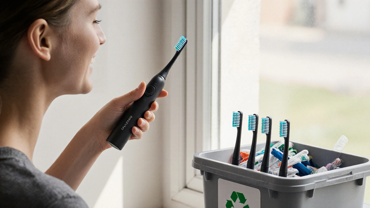 Jak sonický kartáček přispívá k udržitelnosti: ekologická volba pro zdravé zuby