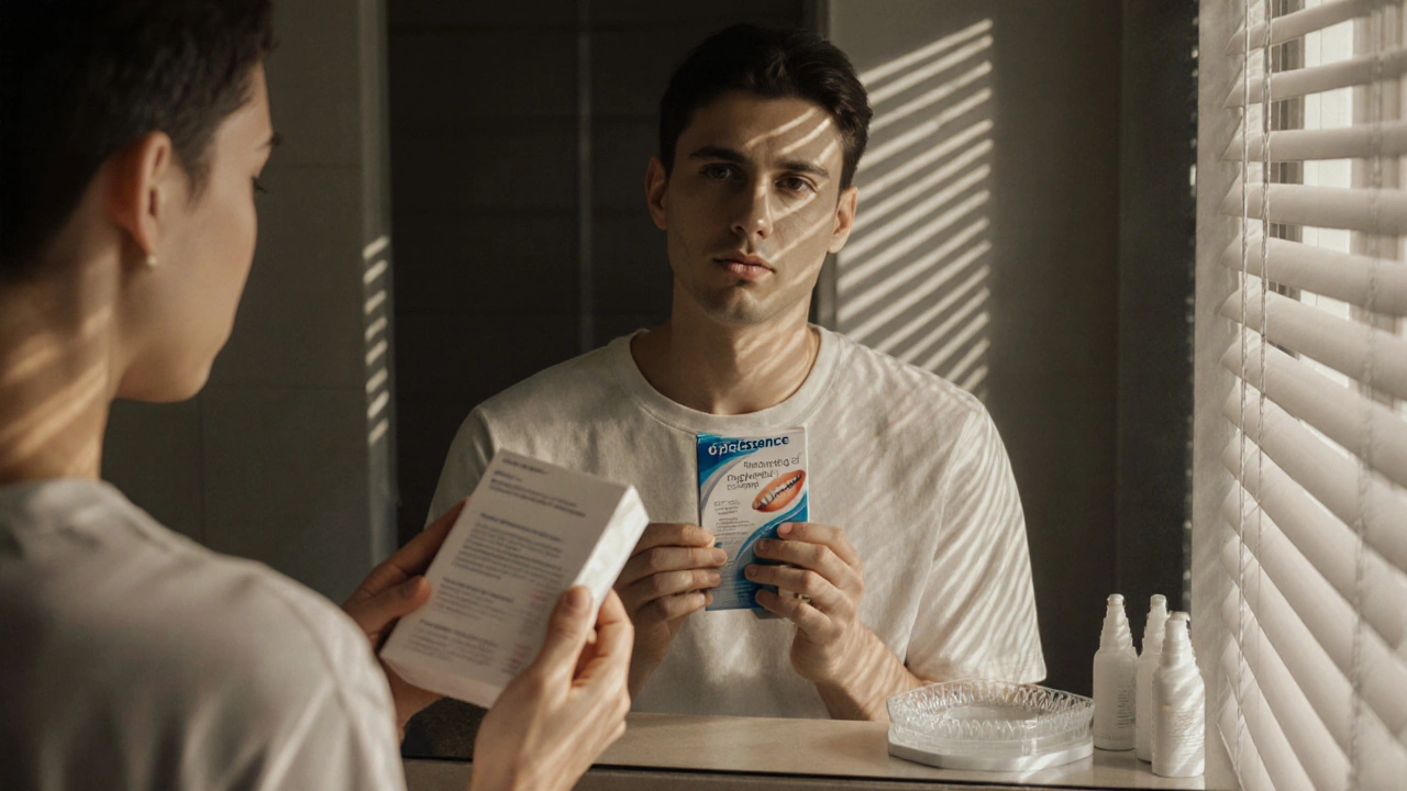 Jak zklidnit nervy při bělení zubů Opalescence