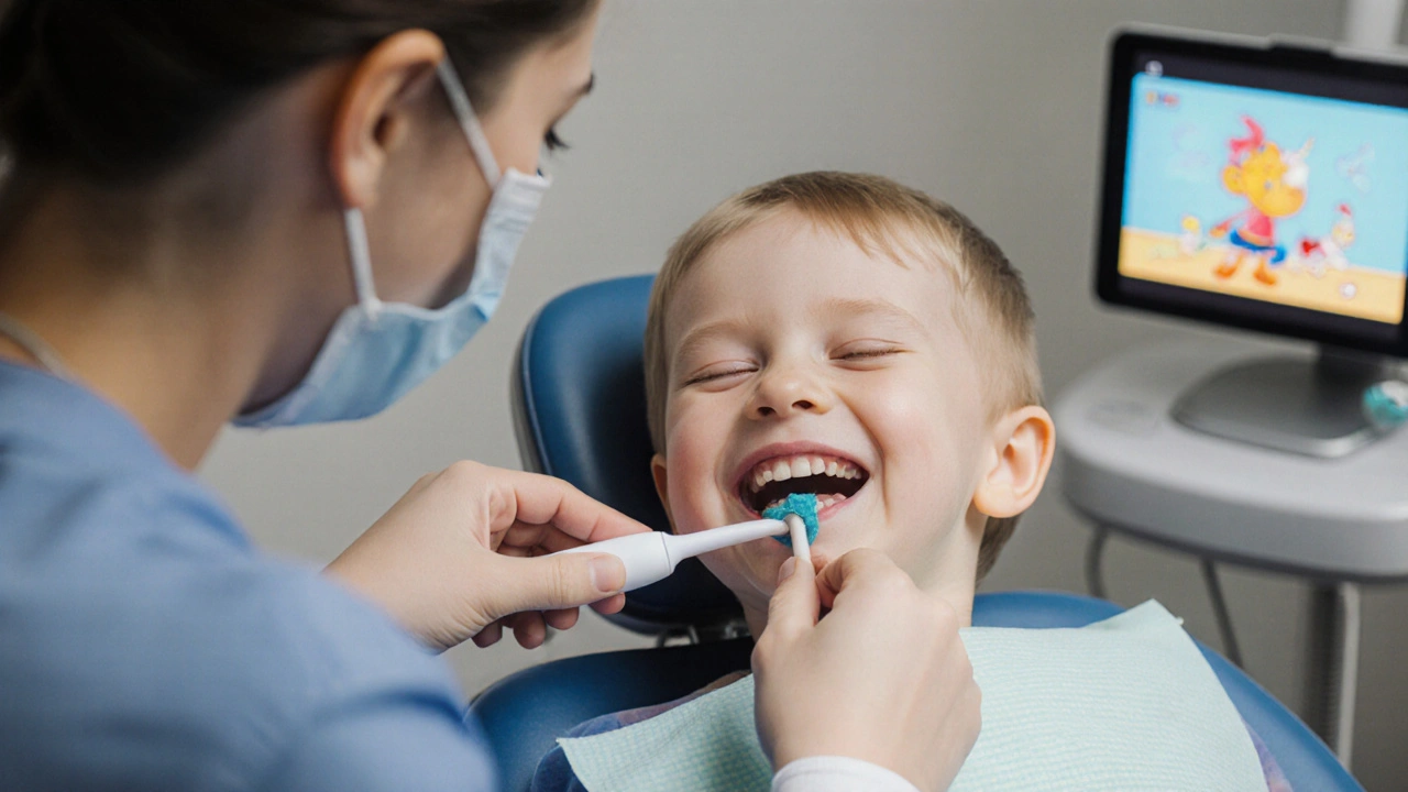 Zubní kámen u dětí: Jak ho odstranit bez stresu a bez bolesti?