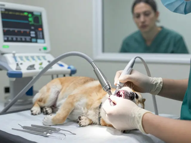 Jak dlouho trvá odstranění zubního kamene u psů? Průběh, náklady a co očekávat