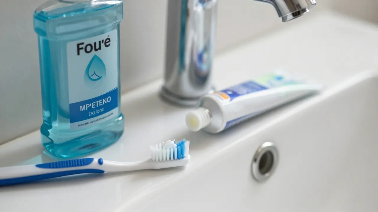 Dentální hygiena: Jak správně používat ústní vodu pro zdravé dásně