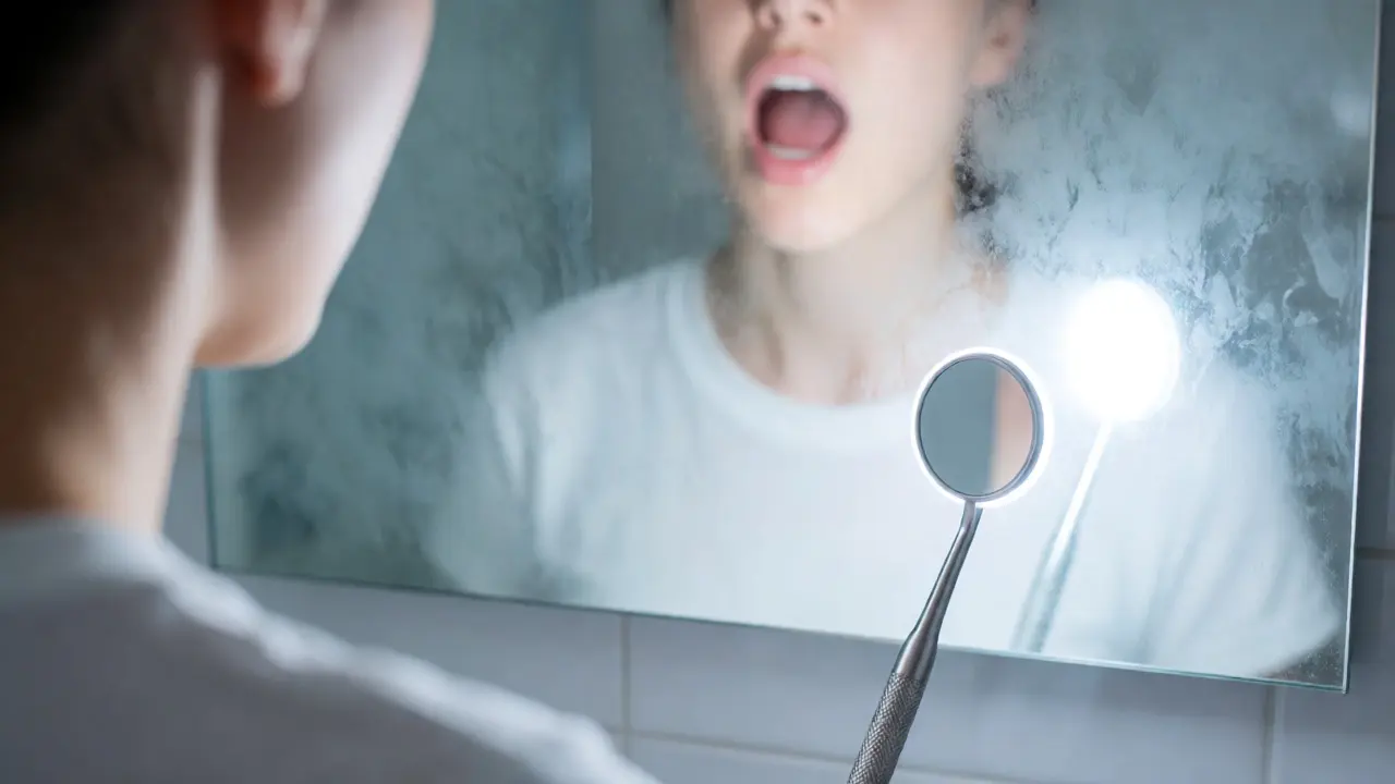 Dentální zrcátko: Průvodce kontrolou zubních vředů a dutiny ústní